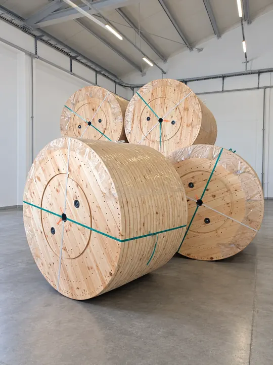 Fallwood – große Pakete von Trommelscheiben