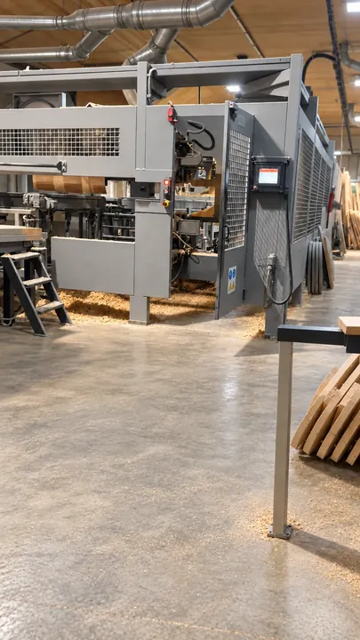 Fallwood – Produktionsarbeitsplatz